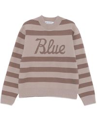 Bluemarble - Striped Crew-Neck Sweater - Lyst
