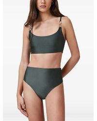 AllSaints - Bas De Bikini Talaria À Taille Haute - Lyst
