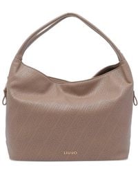 Liu Jo - Logo-Detail Tote Bag - Lyst