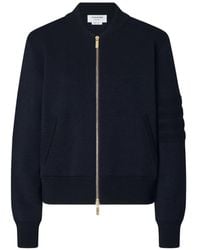Thom Browne - Veste Bomber Ottoman Milano À 4 Bandes Signature - Lyst