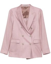 Tagliatore - Double-Breasted Blazer - Lyst