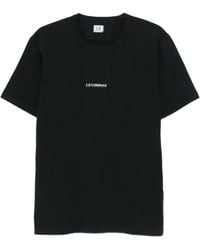 C.P. Company - Camiseta de algodón con logo - Lyst