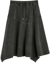 Our Legacy - Drawstring Panelled Skirt - Lyst
