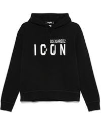 DSquared² - Cool Fit Hoodie - Lyst