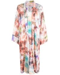 Bambah - Two-Piece Floral-Print Midi Dress - Lyst