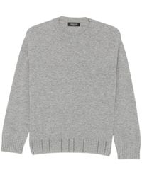 Fabiana Filippi - Bead-Embellished Ribbed-Trim Sweater - Lyst
