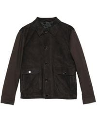 Brioni - Suede Leather Jacket - Lyst