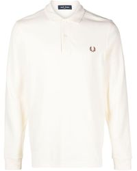 Fred Perry - Fp Long Sleeve Plain Shirt - Lyst