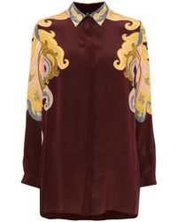 Etro - Hemd Mit Paisleymuster - Lyst