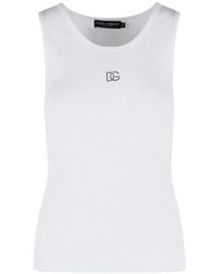 Dolce & Gabbana - Embellished Cotton Mock Neck Shirt Size 40 - Lyst