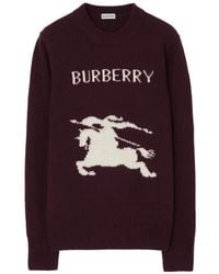 Burberry - Knight Wool Cashmere Sweater - Lyst