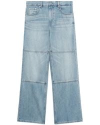 Helmut Lang - Mid-Rise Wide-Leg Jeans - Lyst