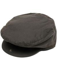Barbour - Cotton Slip-On Style Curved Peak Hat With Internal Logo Patch - Lyst