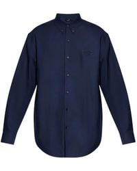 Balmain - Overhemd Met Lange Mouwen - Lyst