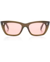 Garrett Leight - Webster Rectangle-frame Sunglasses - Lyst