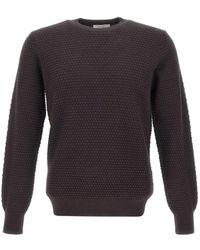 Kangra - Bubble-Stitch Knit Sweater - Lyst