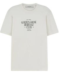 Golden Goose - Printed T-Shirt - Lyst