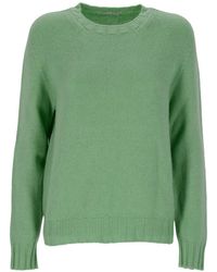 Oliver Lattughi - Ribbed-Trim Cashmere Sweater - Lyst
