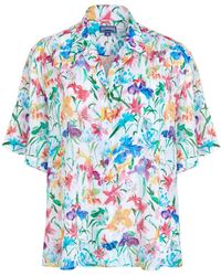 Vilebrequin - Happy Flowers Floral-print Shirt - Lyst