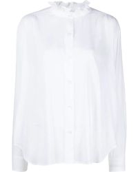 Isabel Marant - Ruffled-Collar Shirt - Lyst