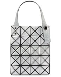 Issey Miyake - Platinum Coffret Geometric-Panel Tote Bag - Lyst