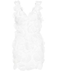 Cynthia Rowley - Lace-appliqué Mini Dress - Lyst