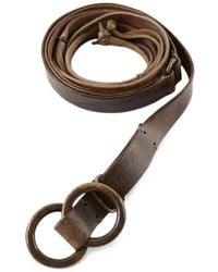 Ziggy Chen - Layered Leather Belt - Lyst