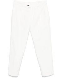 Eleventy - Chino Met Toelopende Pijpen - Lyst