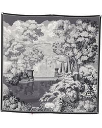 Inoui Edition - Landscape-Print Scarf - Lyst
