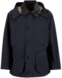 Barbour - Ventile Hooded Corduroy-Collar Jacket - Lyst