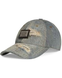 Dolce & Gabbana - Logo-Plaque Baseball Cap - Lyst