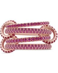 Spinelli Kilcollin - Bague Delphinus Rouge Petite Sertie De Saphir Et Rubis - Lyst