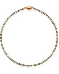 Lady D World - Celestia Tennis Necklace - Lyst