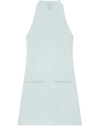 Courreges - High-Neck Pocket Dress - Lyst