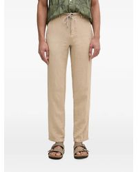 KARL LAGERFELD - Drawstring-Fastening Straight-Leg Trousers - Lyst