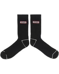 RRR123 - Logo-Patch Ribbed Socks - Lyst