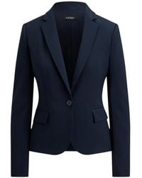 Ralph Lauren - Stretch Crepe Blazer - Lyst