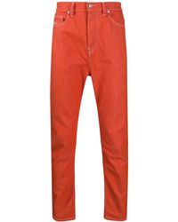 DIESEL - Mid-Rise Slim Fit Jeans - Lyst