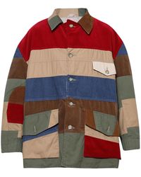SAINT Mxxxxxx - Patchwork-Design Shirt Jacket - Lyst