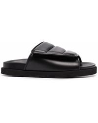Gia Borghini - Gia 3 New Leather Slides - Lyst