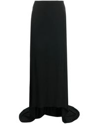Magda Butrym - Long Skirt With Unique Hemline - Lyst