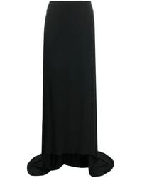 Magda Butrym - Long Skirt With Unique Hemline - Lyst