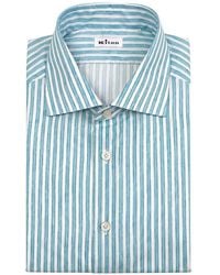 Kiton - Camisa A Rayas - Lyst