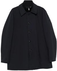DUNO - Layered Button-Fastening Coat - Lyst