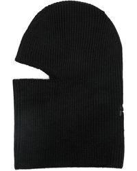 Alexander Wang - Logo-Embroidered Ribbed Balaclava - Lyst