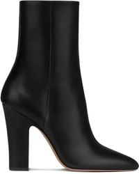 Paris Texas - Leather Block-Heel Boots - Lyst
