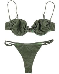 MATINEÉ - Marina Gathered Bikini - Lyst