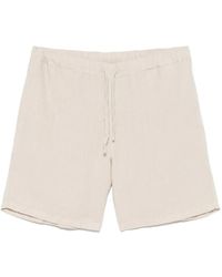 120% Lino - Shorts aus Leinen - Lyst