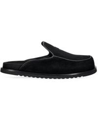 Filling Pieces - Suede Slip-On Mules - Lyst