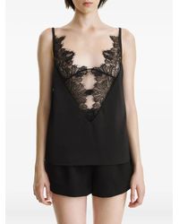 2310 STUDIO - Lace-Panelled Top - Lyst